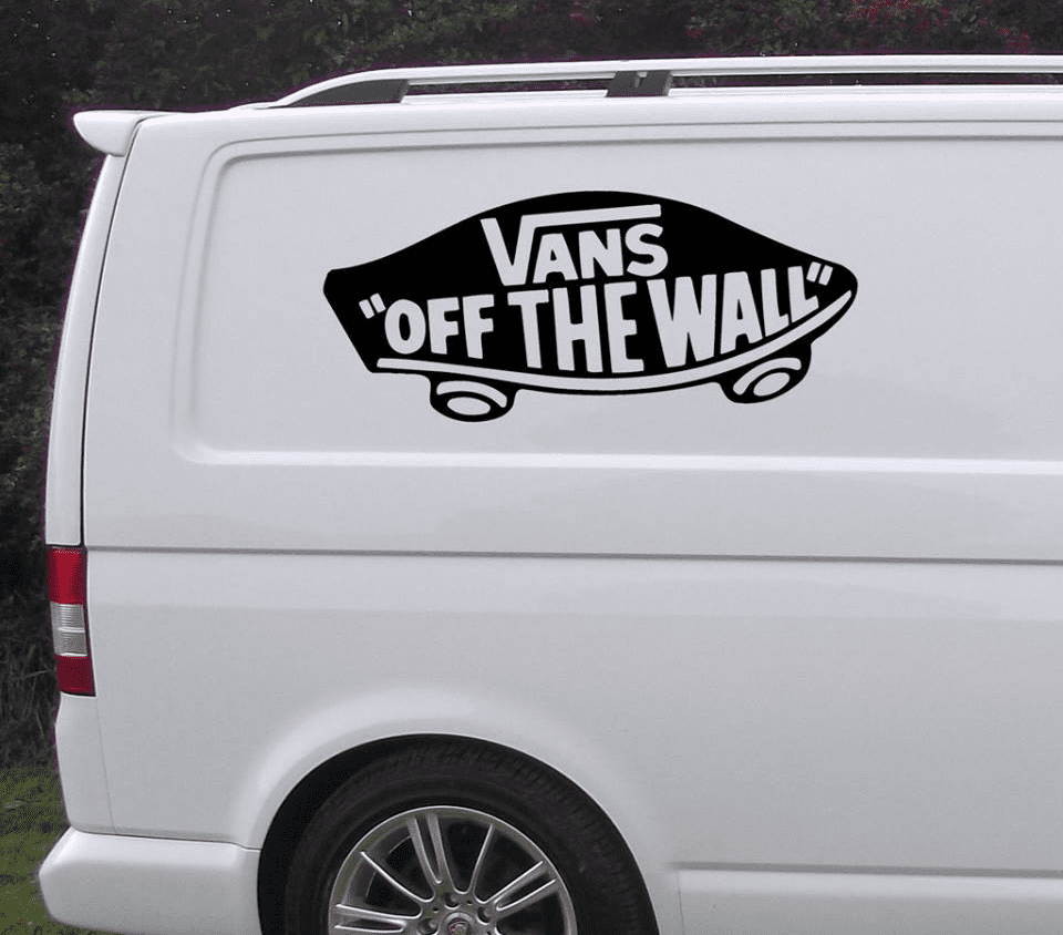 Vans that say vans on sales the side