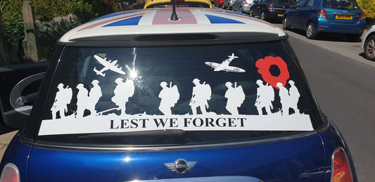 Lest We Forget - Mini  (UP TO 23 PLATE ONLY)